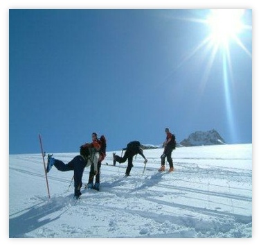 Off Piste team course