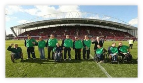 Paralympians at Thomond Park